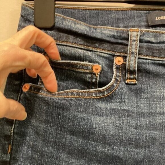J Crew Jeans High Rise Toothpick Jeans sz 28 - Picture 5 of 13